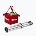 Візок для тенісних м'ячів Wilson Tennis Teaching Cart 150 червоний WRZ541000 8