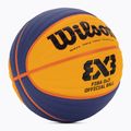 М'яч баскетбольний Wilson Fiba 3x3 Game blue/yellow розмір 6 2
