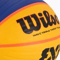 М'яч баскетбольний Wilson Fiba 3x3 Replica RBR blue/yellow розмір 6 3