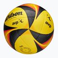 М'яч волейбольний пляжний Wilson OPTX AVP VB OFFICIAL GB yellow розмір 5 6