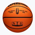 М'яч баскетбольний Wilson EVO NXT Africa League brown розмір 7 6
