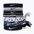 Гумки для волосся Nike Mixed Hairbands 9 шт. біло-чорні N0003537-036