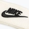 Пов'язка на голову Nike Classic Headband Wide Terry біла N1008665-101 3