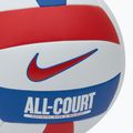 М'яч волейбольний Nike All Court Volleyball white/university red/game royal/university red розмір 5 3