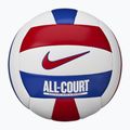 М'яч волейбольний Nike All Court Volleyball white/university red/game royal/university red розмір 5 4