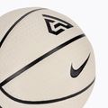Баскетбольний м'яч Nike Playground 8P 2.0 G Antetokounmpo блідо-слонової кістки / чорний / чорний / чорний / чорний розмір 7 4