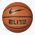 М'яч баскетбольний Nike Elite Championship 8P 2.0 Deflated amber court/black/metallic gold/black розмір 6 4
