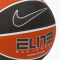 М'яч баскетбольний Nike Elite All Court 8P 2.0 Deflated amber/white/metallic silver/black розмір 7 3