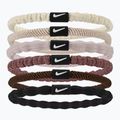 Гумки для волосся Nike Flex Hair Tie 6 шт. sail/lt orewood brn/white
