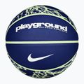 Баскетбольний м'яч Nike Everyday Playground 8P Graphic Graphic Deflated глибокий королівський синій / паровий зелений / білий розмір 4