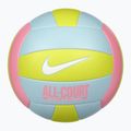 М'яч волейбольний Nike All Court Volleyball coral chalk/ocean bliss/bright cactus/white розмір 5 4