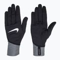 Рукавички для бігу чоловічі Nike Pacer Midweight RG black/smoke grey/silver