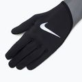 Рукавички для бігу чоловічі Nike Pacer Midweight RG black/smoke grey/silver 4