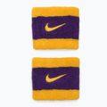 Пов'язка на голову Nike Swoosh Wristbands university gold/court purple/university gold