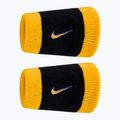 Напульсники Nike Swoosh Classic Doublewide Wristbands 2 шт black/court purple university gold