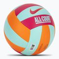 М'яч волейбольний Nike All Court Volleyball bright ceramic/bleached turq/rush pink розмір 5 2