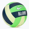 М'яч волейбольний Nike All Court Volleyball green strike/blue force/white розмір 5 2