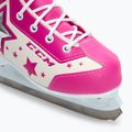 Ковзани дитячі CCM Glitter Girl white/pink 7