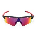 Дитячі сонцезахисні окуляри Oakley Radar EV XS Path матові чорні/призма дорожні 3