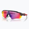 Дитячі сонцезахисні окуляри Oakley Radar EV XS Path матові чорні/призма дорожні 5