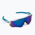 Окуляри велосипедні Oakley Radar EV Path біло-сині 0OO9208
