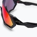 Окуляри велосипедні Oakley Flight Jacket чорно-фіолетові 0OO9401 3