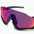 Окуляри велосипедні Oakley Flight Jacket чорно-фіолетові 0OO9401 4