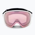 Маска лижна Oakley Flight Path matte white/prizm snow hi pink iridium OO7110-09 2