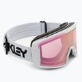 Маска лижна Oakley Line Miner factory pilot white/prizm snow hi pink iridium OO7093-34