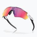 Дитячі сонцезахисні окуляри Oakley Radar EV XS Path матові білі/призма дорожні 4
