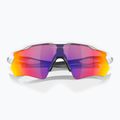 Дитячі сонцезахисні окуляри Oakley Radar EV XS Path матові білі/призма дорожні 5