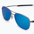 Окуляри сонячні Oakley Contrail satin chrome/prizm sapphire 0OO4147 5
