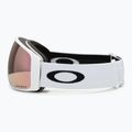 Окуляри гірськолижні Oakley Flight Tracker л matte white/prizm rose gold iridium 4