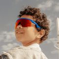 Дитячі сонцезахисні окуляри Oakley Resistor небесно-блакитні/призмово-рубінові 13