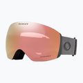 Окуляри гірськолижні Oakley Flight Deck л matte forged iron/prizm rose gold iridium