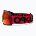 Окуляри гірськолижні Oakley Flight Tracker л matte b1b redline/prizm torch iridium 4
