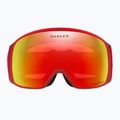 Окуляри гірськолижні Oakley Flight Tracker л matte b1b redline/prizm torch iridium 2