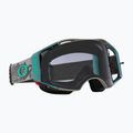 Велосипедні окуляри Oakley Airbrake MTB tld тактичні зелені/світло-сірі