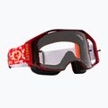 Велосипедні окуляри Oakley Airbrake MTB з червоною блискавкою / прозорі велосипедні окуляри