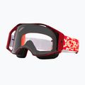 Велосипедні окуляри Oakley Airbrake MTB з червоною блискавкою / прозорі велосипедні окуляри 7