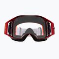 Велосипедні окуляри Oakley Airbrake MTB з червоною блискавкою / прозорі велосипедні окуляри 8