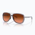 Окуляри сонцезахисні Oakley Split Time matte trans lilac/prizm brown gradient