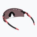 Окуляри Oakley Encoder Strike Giro D'Italia giro рожеві смужки / Prizm road чорні сонцезахисні окуляри 2