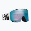 Окуляри гірськолижні Oakley Line Miner Pro л black white duality/prizm sapphire/prizm torch