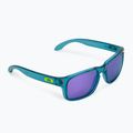 Окуляри сонцезахисні дитячі Oakley Holbrook XXS transparent arctic surf/prizm violet
