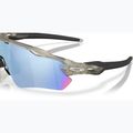 Сонцезахисні окуляри Oakley Radar EV Path матово-сірі чорнильні/призмові з глибокою водною поляризацією 5