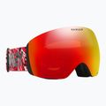 Окуляри гірськолижні Oakley Flight Deck L red eddie/prizm snow torch iridium