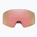 Окуляри гірськолижні Oakley Fall Line M pacific chex/prizm snow rose gold iridium 7