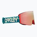 Окуляри гірськолижні Oakley Fall Line M pacific chex/prizm snow rose gold iridium 10