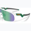 Дитячі сонцезахисні окуляри Oakley Resistor матовий білий/призмовий нефрит 6